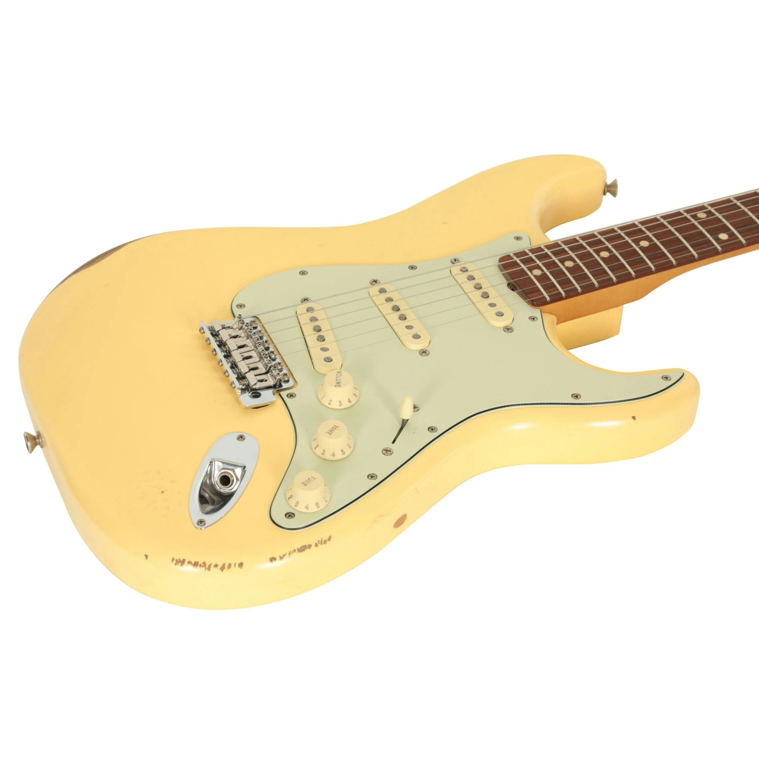 Fender Limited Edition Road Worn '60s Stratocaster In Vintage White 6 Fender Limited Edition Road Worn '60s Stratocaster In Vintage White - Image 6