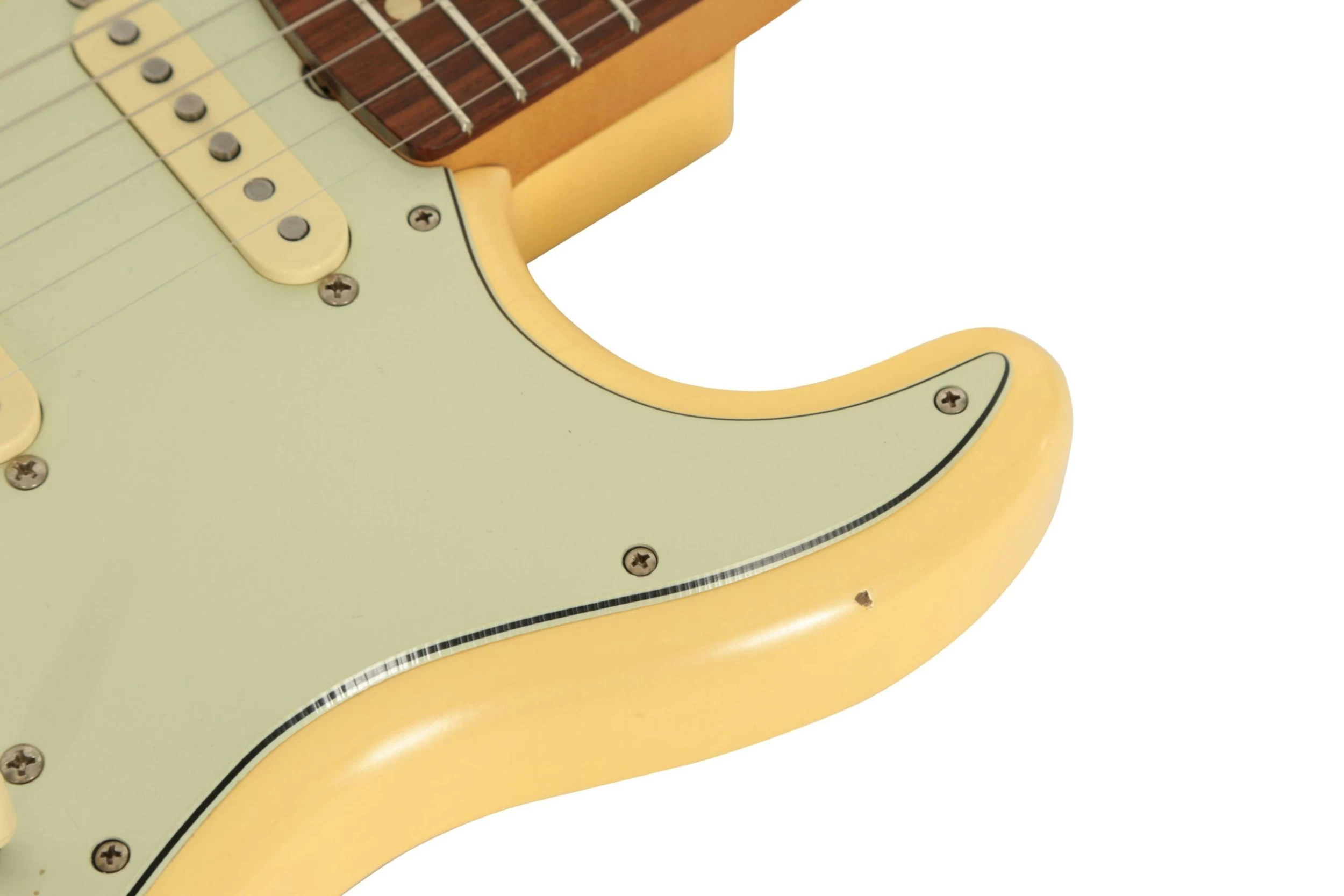 Fender Limited Edition Road Worn '60s Stratocaster In Vintage White 13 Fender Limited Edition Road Worn '60s Stratocaster In Vintage White - Image 13