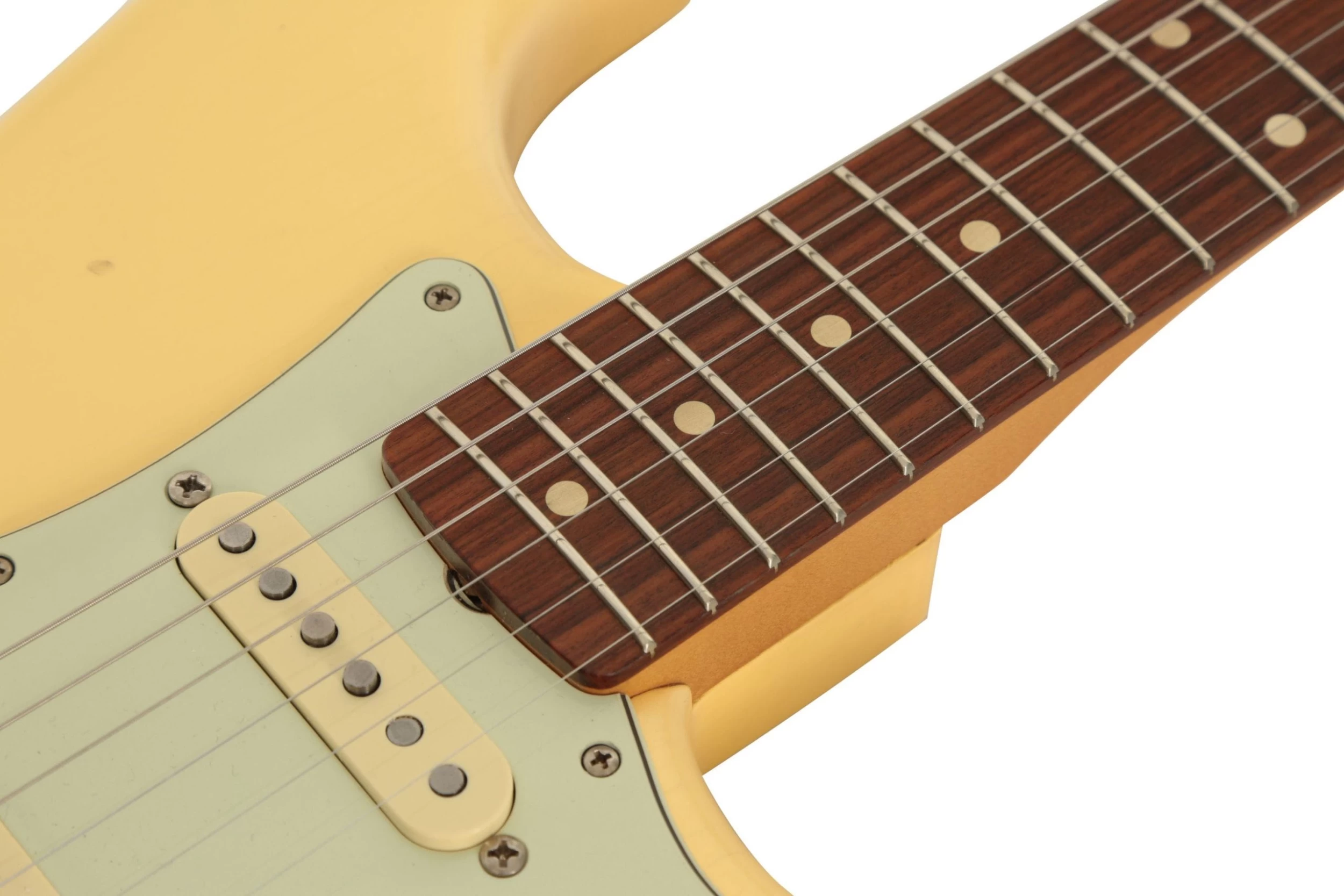 Fender Limited Edition Road Worn '60s Stratocaster In Vintage White 14 Fender Limited Edition Road Worn '60s Stratocaster In Vintage White - Image 14