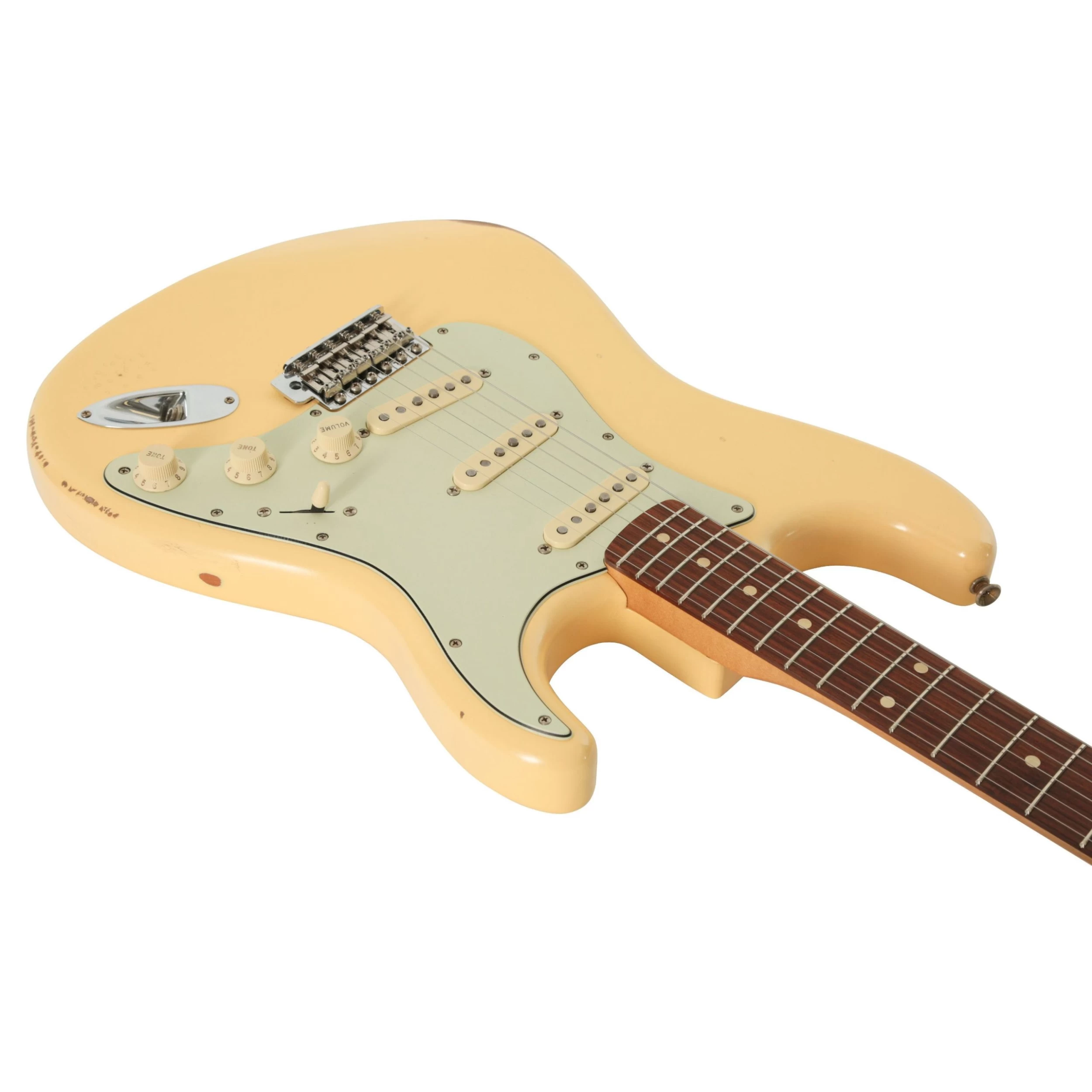 Fender Limited Edition Road Worn '60s Stratocaster In Vintage White 15 Fender Limited Edition Road Worn '60s Stratocaster In Vintage White - Image 15