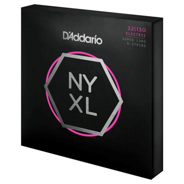 D'Addario NYXL32130SL Regular Light Super Long Scale 6-String Bass Guitar Strings 32-130 3 D'Addario NYXL32130SL Regular Light Super Long Scale 6-String Bass Guitar Strings 32-130 - Image 3