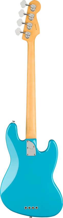 Fender American Professional II Jazz Bass Left Handed In Miami Blue With Maple Fingerboard 9 Fender American Professional II Jazz Bass Left Handed In Miami Blue With Maple Fingerboard -Professional Guitar Store 410429 0193982719 fen ins bck 1 rr