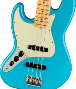Fender American Professional II Jazz Bass Left Handed In Miami Blue With Maple Fingerboard 10 Fender American Professional II Jazz Bass Left Handed In Miami Blue With Maple Fingerboard -Professional Guitar Store 410430 0193982719 fen ins fbd 1 nr