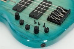 Sire Version 2 Left Handed Marcus Miller M5 Swamp Ash 4 String In Trans Blue -Professional Guitar Store 410881 VER2LHM5SA4TBL20281029