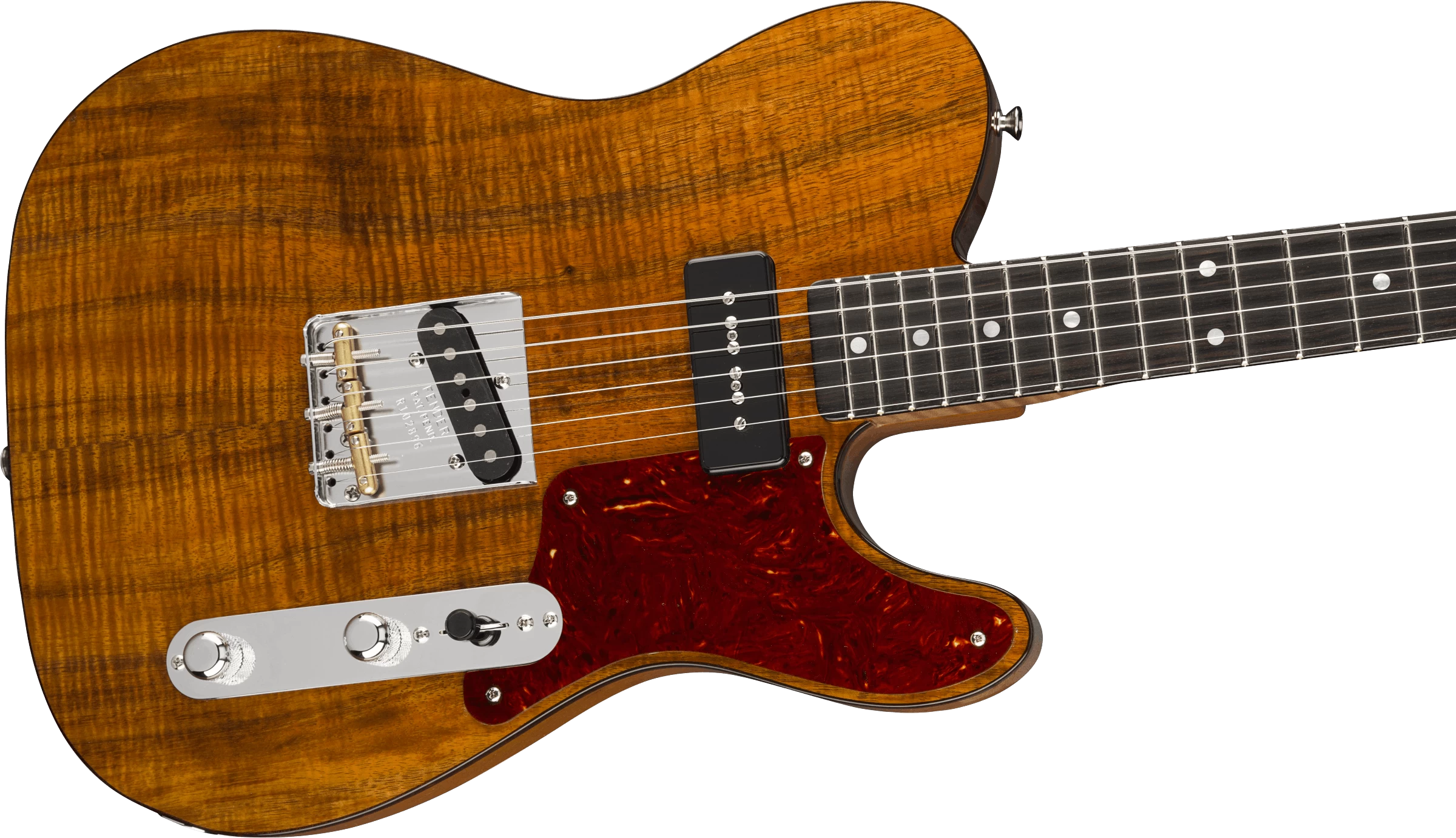 Fender Custom Shop Artisan P90 Koa Telecaster 5 Fender Custom Shop Artisan P90 Koa Telecaster - Image 5