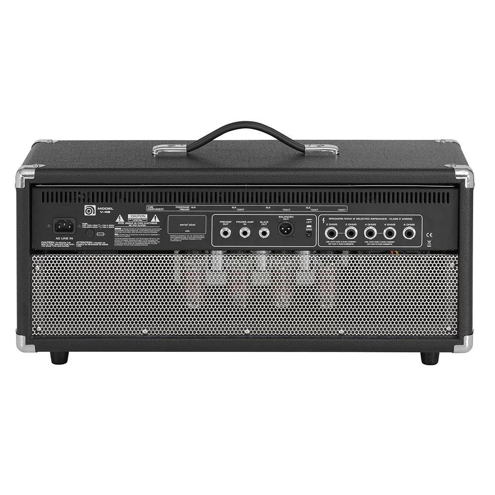 Ampeg V-4B 100w Valve Bass Amp Head 2 Ampeg V-4B 100w Valve Bass Amp Head - Image 2