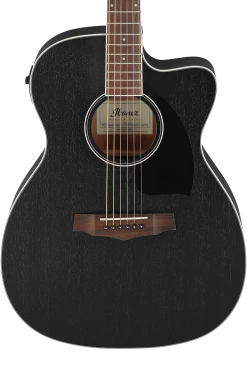 Ibanez PC14MHCE Grand Concert PF Acoustic In Weathered Black