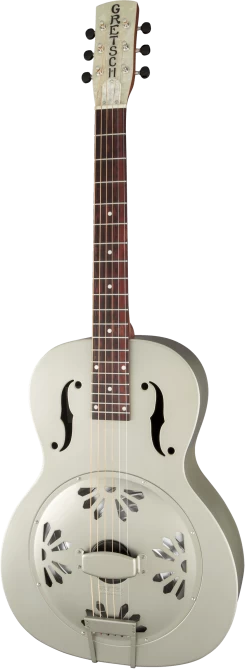 Gretsch G9201 Honey Dipper Round-Neck Brass Body Resonator Guitar -Professional Guitar Store 416429 Gretsch G9201 Honey Dipper Round Neck Brass Body Resonator Guitar Right
