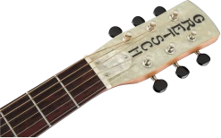 Gretsch G9201 Honey Dipper Round-Neck Brass Body Resonator Guitar -Professional Guitar Store 416432 Gretsch G9201 Honey Dipper Round Neck Brass Body Resonator Guitar Headstock