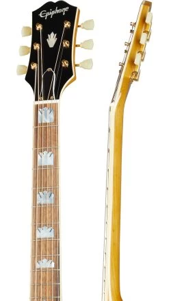 Epiphone Inspired By Gibson J-200 In Aged Natural Antique Gloss -Professional Guitar Store 416769 neck side 1600 900