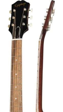 Epiphone Inspired By Gibson J-45 In Aged Vintage Sunburst Gloss 9 Epiphone Inspired By Gibson J-45 In Aged Vintage Sunburst Gloss -Professional Guitar Store 416779 neck side 1600 900