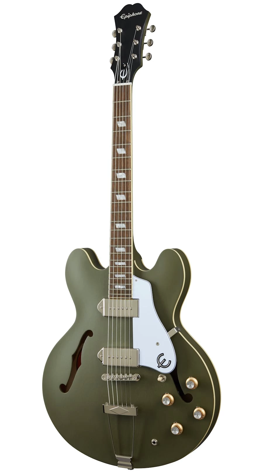 Epiphone Casino In Worn Olive Drab 2 Epiphone Casino In Worn Olive Drab - Image 2