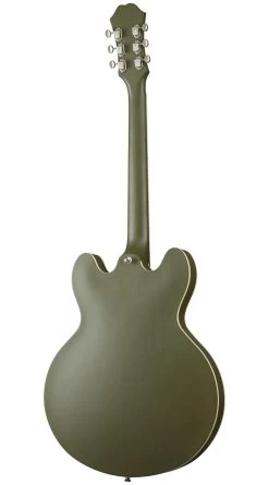 Epiphone Casino In Worn Olive Drab 7 Epiphone Casino In Worn Olive Drab -Professional Guitar Store 417608 Epiphone Casino Worn Olive Drab Back