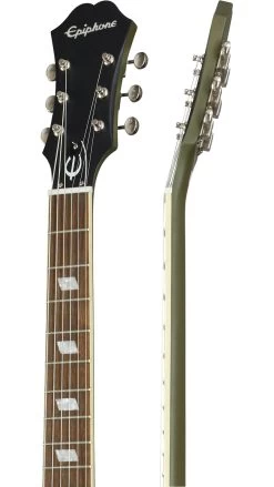 Epiphone Casino In Worn Olive Drab 9 Epiphone Casino In Worn Olive Drab -Professional Guitar Store 417610 Epiphone Casino Worn Olive Drab Neck