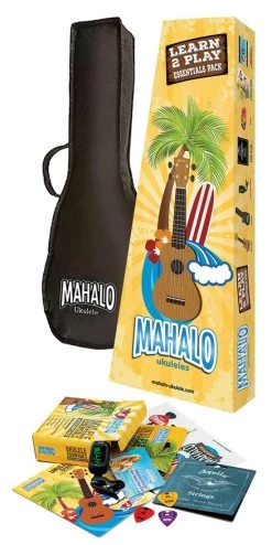 Mahalo Rainbow Ukulele MR1 In Red With Essentials Pack -Professional Guitar Store 417880 1606138343053