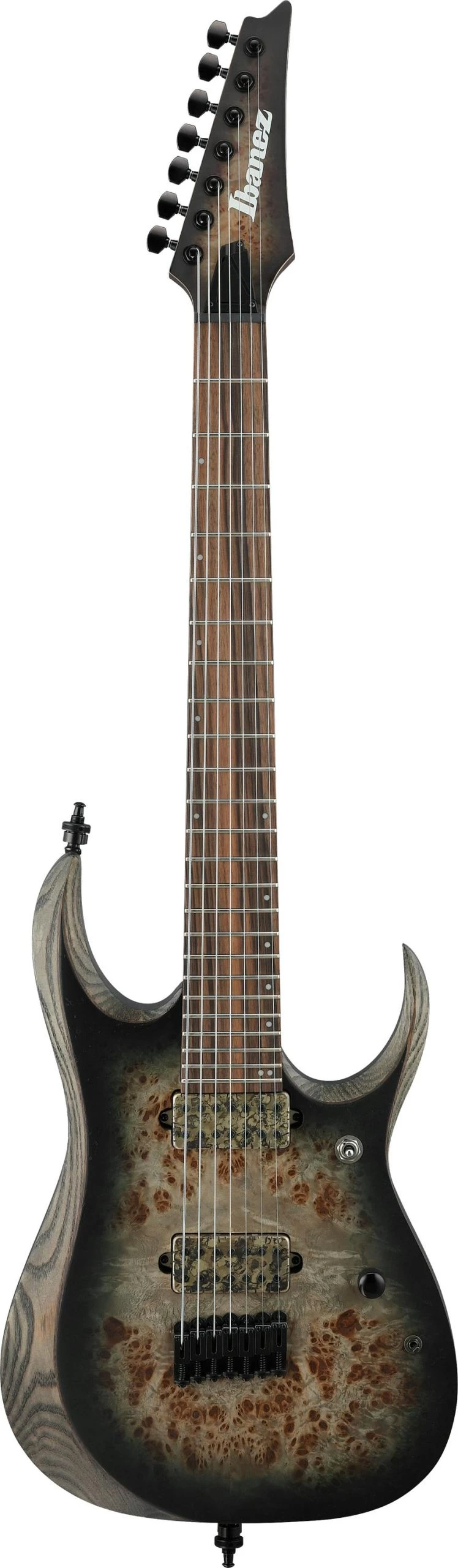 Ibanez RGD71ALPA-CKF Axion Label 7-String Electric Guitar In Charcoal Black Flat 2 Ibanez RGD71ALPA-CKF Axion Label 7-String Electric Guitar In Charcoal Black Flat - Image 2