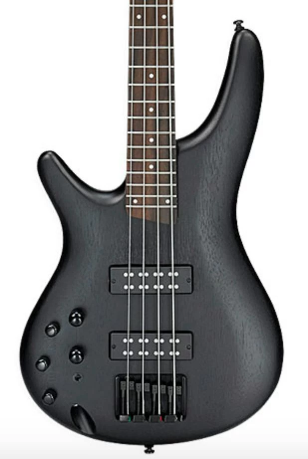 Ibanez SR300EBL Left Handed 4-string Bass In Weathered Black 1 Ibanez SR300EBL Left Handed 4-string Bass In Weathered Black