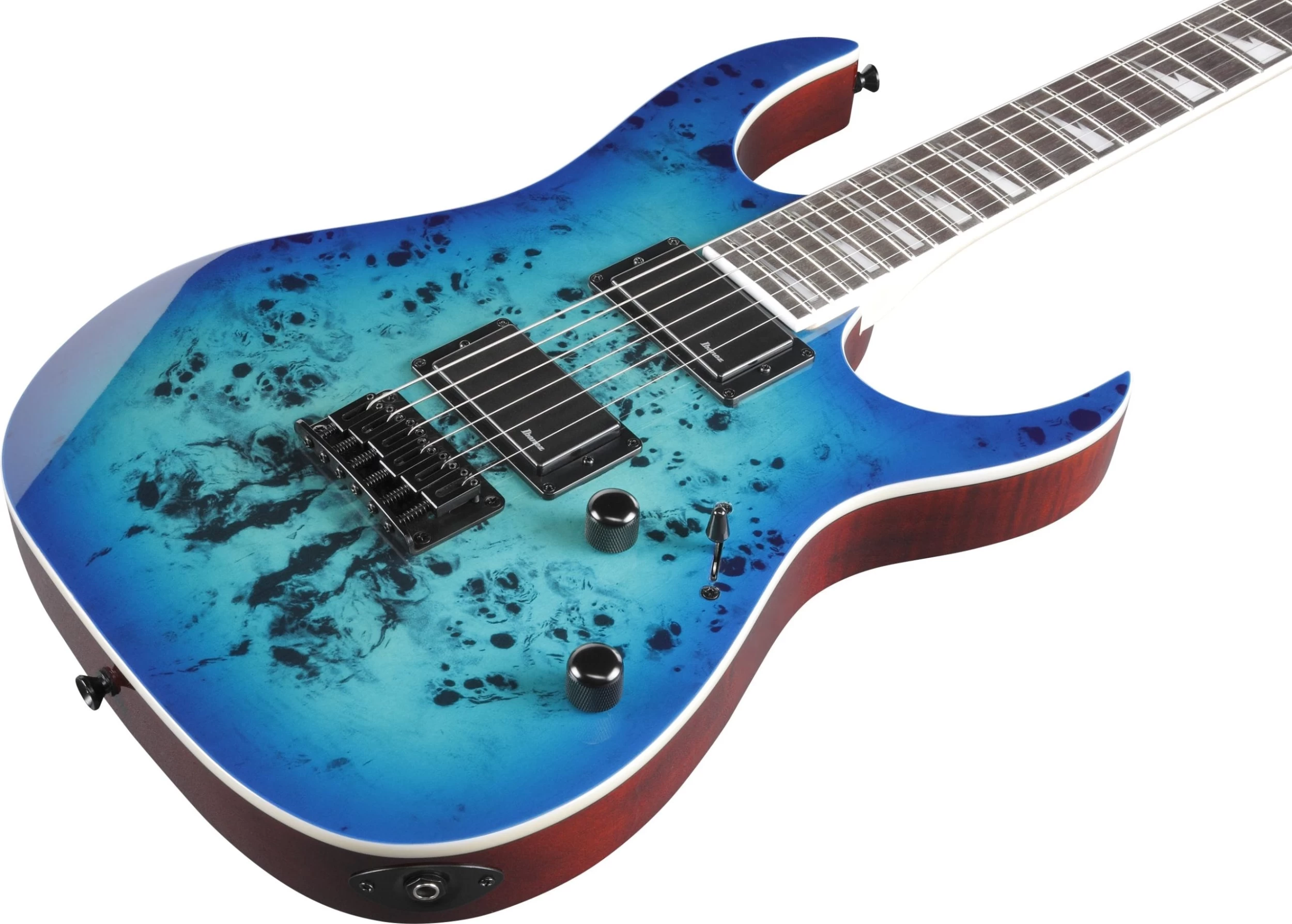 Ibanez GRGR221PA-AQB GIO Series Electric Guitar In Aqua Burst 5 Ibanez GRGR221PA-AQB GIO Series Electric Guitar In Aqua Burst - Image 5