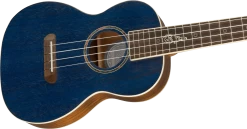 Fender Dhani Harrison Uke Walnut Fingerboard Sapphire Blue -Professional Guitar Store 426641 0971752127 fen ins cbr 1 nr