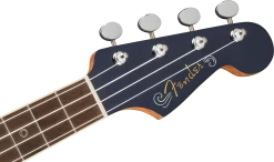 Fender Dhani Harrison Uke Walnut Fingerboard Sapphire Blue -Professional Guitar Store 426642 0971752127 fen ins hft 1 nr