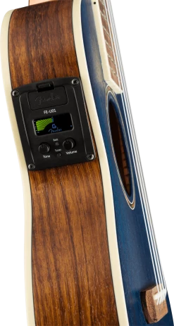 Fender Dhani Harrison Uke Walnut Fingerboard Sapphire Blue -Professional Guitar Store 426643 0971752127 fen ins bit 1 nr