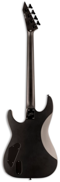 ESP LTD M-4 Black Metal Bass Guitar In Black Satin -Professional Guitar Store 427940 ESP LTD M 4 Black Metal Bass Guitar Black Satin Back