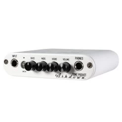 Ashdown Pocket V2.0 Headphone Preamp In White -Professional Guitar Store 428601 TonepocketWhtRightSq 1500x