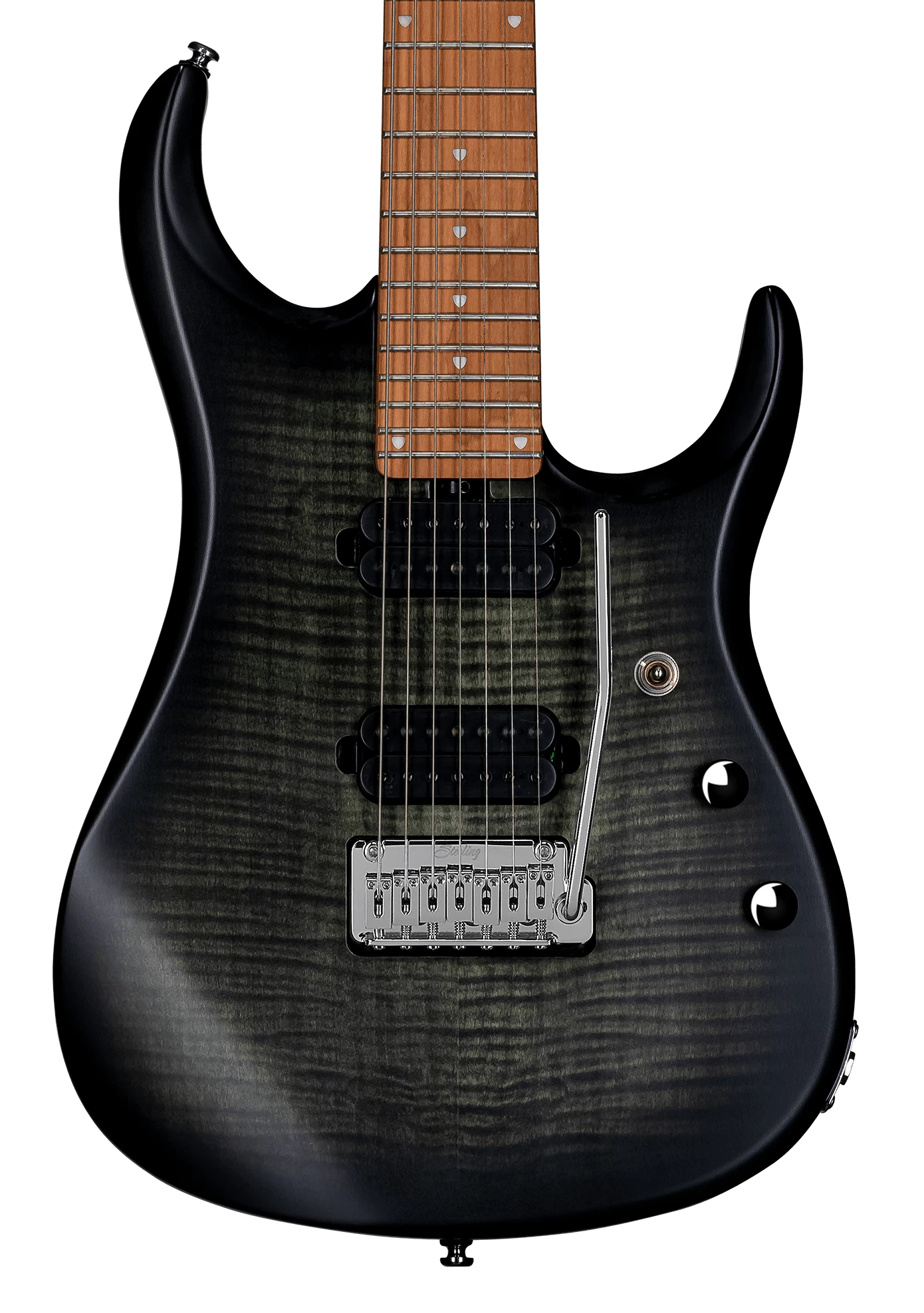Sterling By Music Man JP157 In Trans Black Satin 1 Sterling By Music Man JP157 In Trans Black Satin