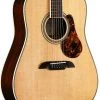 Alvarez Masterworks MD70EBG Bluegrass Dreadnought Electro Acoustic Guitar In Natural
