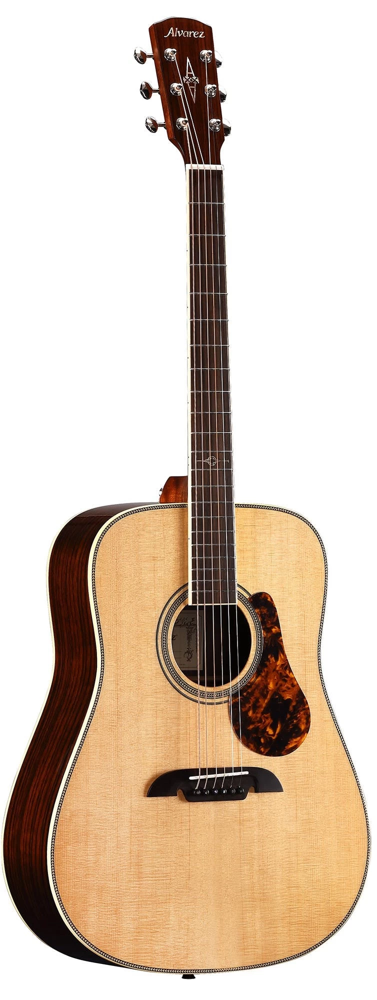 Alvarez Masterworks MD70EBG Bluegrass Dreadnought Electro Acoustic Guitar In Natural 2 Alvarez Masterworks MD70EBG Bluegrass Dreadnought Electro Acoustic Guitar In Natural - Image 2