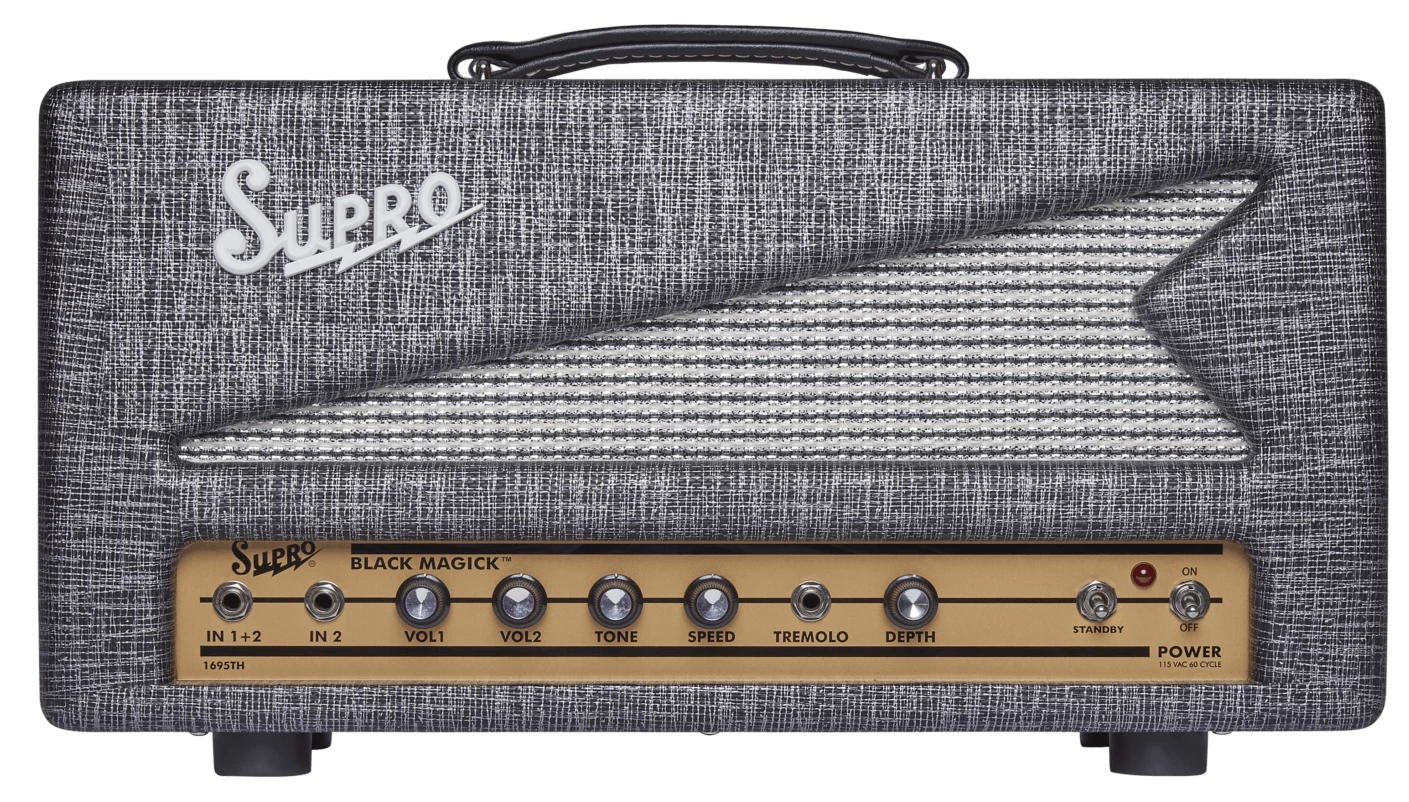 Supro Black Magick Reverb Amp Head 1 Supro Black Magick Reverb Amp Head