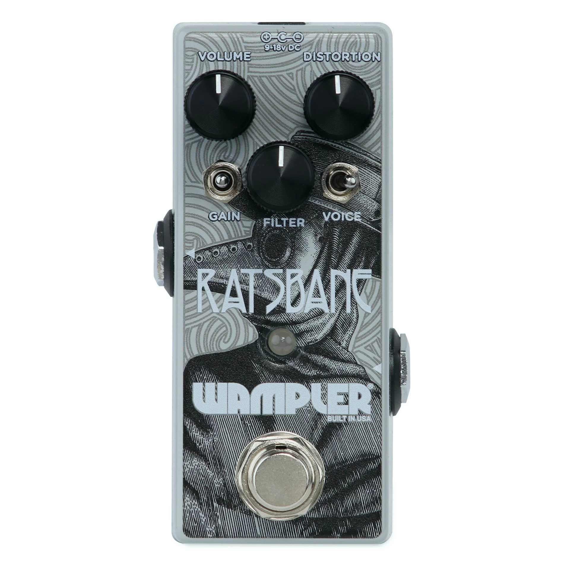 Wampler Ratsbane Mini Distortion Pedal 1 Wampler Ratsbane Mini Distortion Pedal