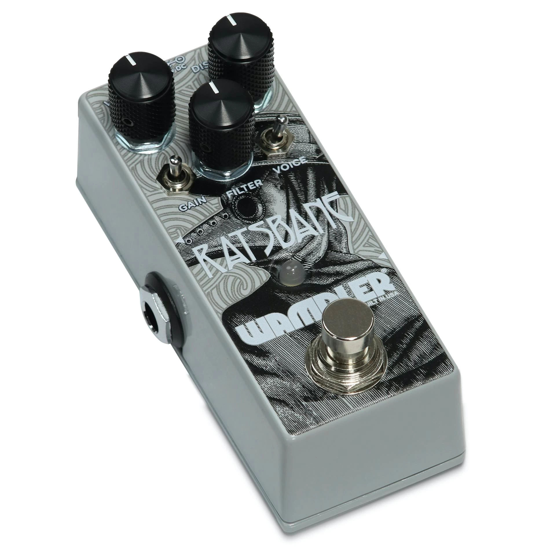Wampler Ratsbane Mini Distortion Pedal 2 Wampler Ratsbane Mini Distortion Pedal - Image 2