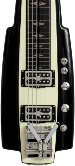 Duesenberg Fairytale Lap Steel Guitar In Ivory And Black