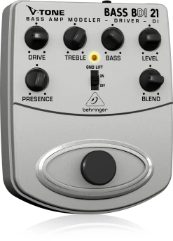 Behringer BDI21 Bass Preamp Pedal -Professional Guitar Store 432924 BDI21 P0294 Left XL