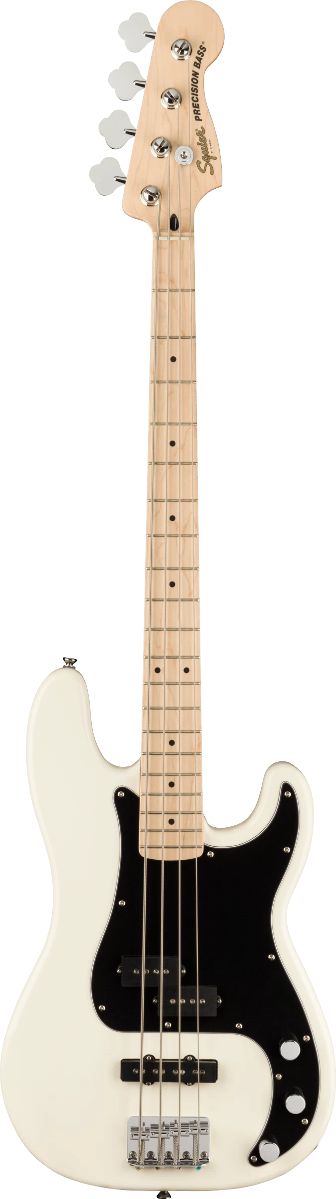 Squier Affinity Precision Bass PJ In Olympic White 2 Squier Affinity Precision Bass PJ In Olympic White - Image 2