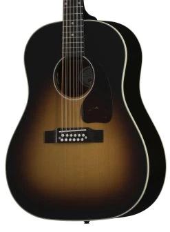 Gibson J-45 Standard 12 String Acoustic In Vintage Sunburst