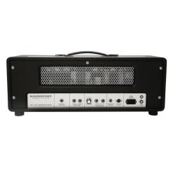 Magnatone Super Fifty-Nine M-80 Valve Amp Head In Black -Professional Guitar Store 443830 Magnatone Super Fifty Nine M 80 Head Black Rear