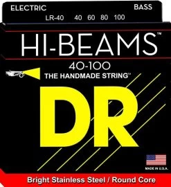 DR Strings Fat-Beams Light Bass Strings 40-100