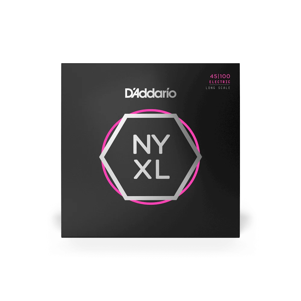 D'Addario NYXL45100 Nickel Wound Regular Light Bass Strings - 45-100 Long Scale 1 D'Addario NYXL45100 Nickel Wound Regular Light Bass Strings - 45-100 Long Scale