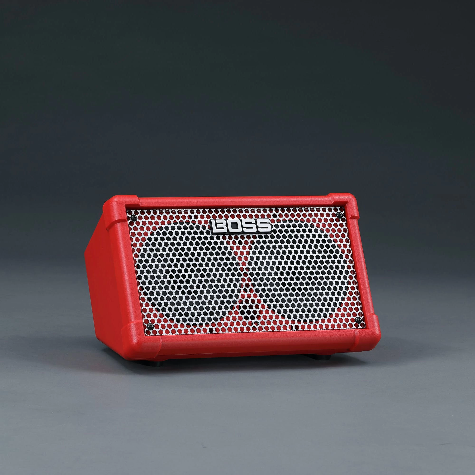 Boss CUBE Street II Battery-Powered Stereo Amp In Red 4 Boss CUBE Street II Battery-Powered Stereo Amp In Red - Image 4