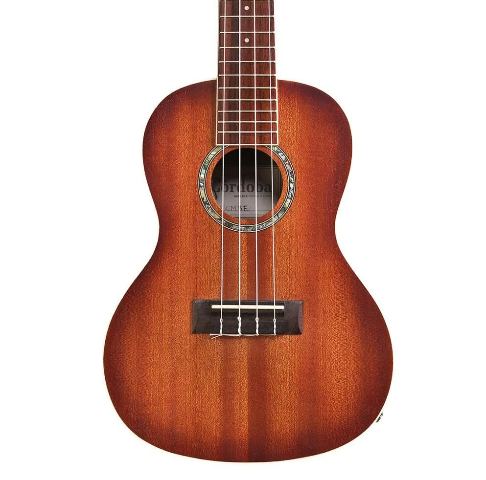 Cordoba 15CME Concert Edge Burst Mahogany Electro Ukulele 1 Cordoba 15CME Concert Edge Burst Mahogany Electro Ukulele