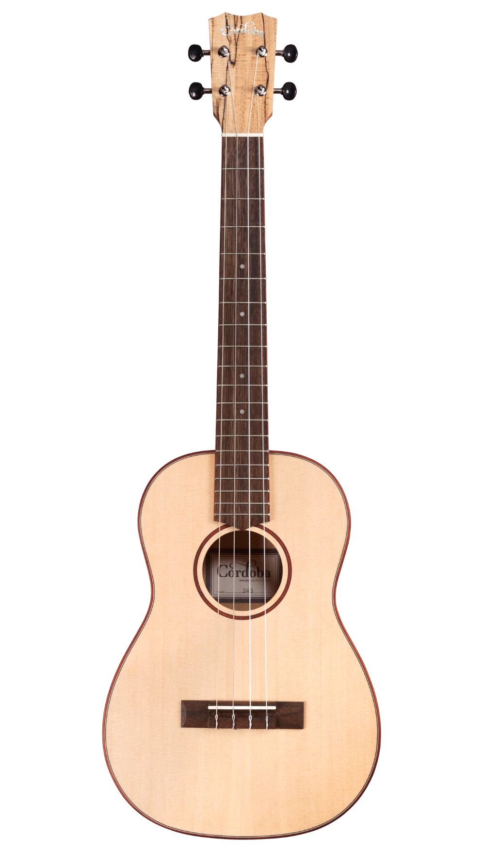 Cordoba 24B Solid Spruce Baritone Ukulele 2 Cordoba 24B Solid Spruce Baritone Ukulele - Image 2