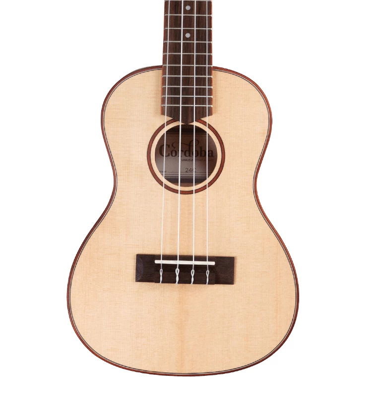 Cordoba 24C Solid Spruce Concert Ukulele 1 Cordoba 24C Solid Spruce Concert Ukulele