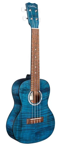 Cordoba Flame Mahogany Concert Ukulele In Sapphire Blue -Professional Guitar Store 450234 Side14 2R9A5102m