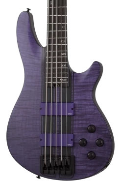 Schecter C-5 GT Bass In Satin Trans Purple