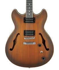 Ibanez AS53 Semi-Hollow Electric Guitar In Tobacco Flat 3 Ibanez AS53 Semi-Hollow Electric Guitar In Tobacco Flat - Image 3