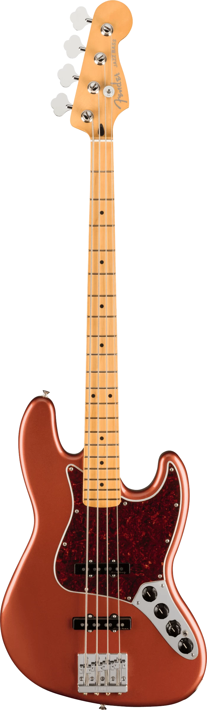 Fender Player Plus Jazz Bass In Aged Candy Apple Red 2 Fender Player Plus Jazz Bass In Aged Candy Apple Red - Image 2
