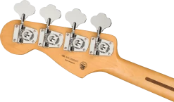 Fender Player Plus Jazz Bass In Aged Candy Apple Red 13 Fender Player Plus Jazz Bass In Aged Candy Apple Red -Professional Guitar Store 456068 Fender Player Plus Jazz Bass Maple Fingerboard Aged Candy Apple Red Headstock Back