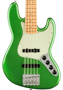 Fender Player Plus 5-String Jazz Bass V In Cosmic Jade Green